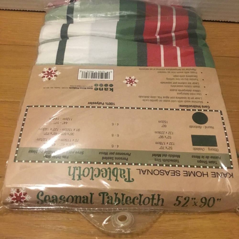 Christmas Table Cloth - Picture 2 of 2